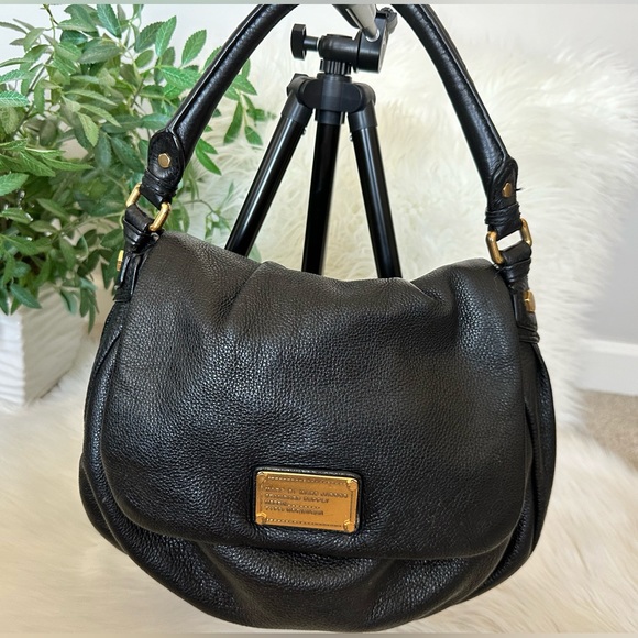 MARC by Marc Jacobs Pebbled Leather Top Handle Lil Ukita Satchel Bag - Picture 5 of 14